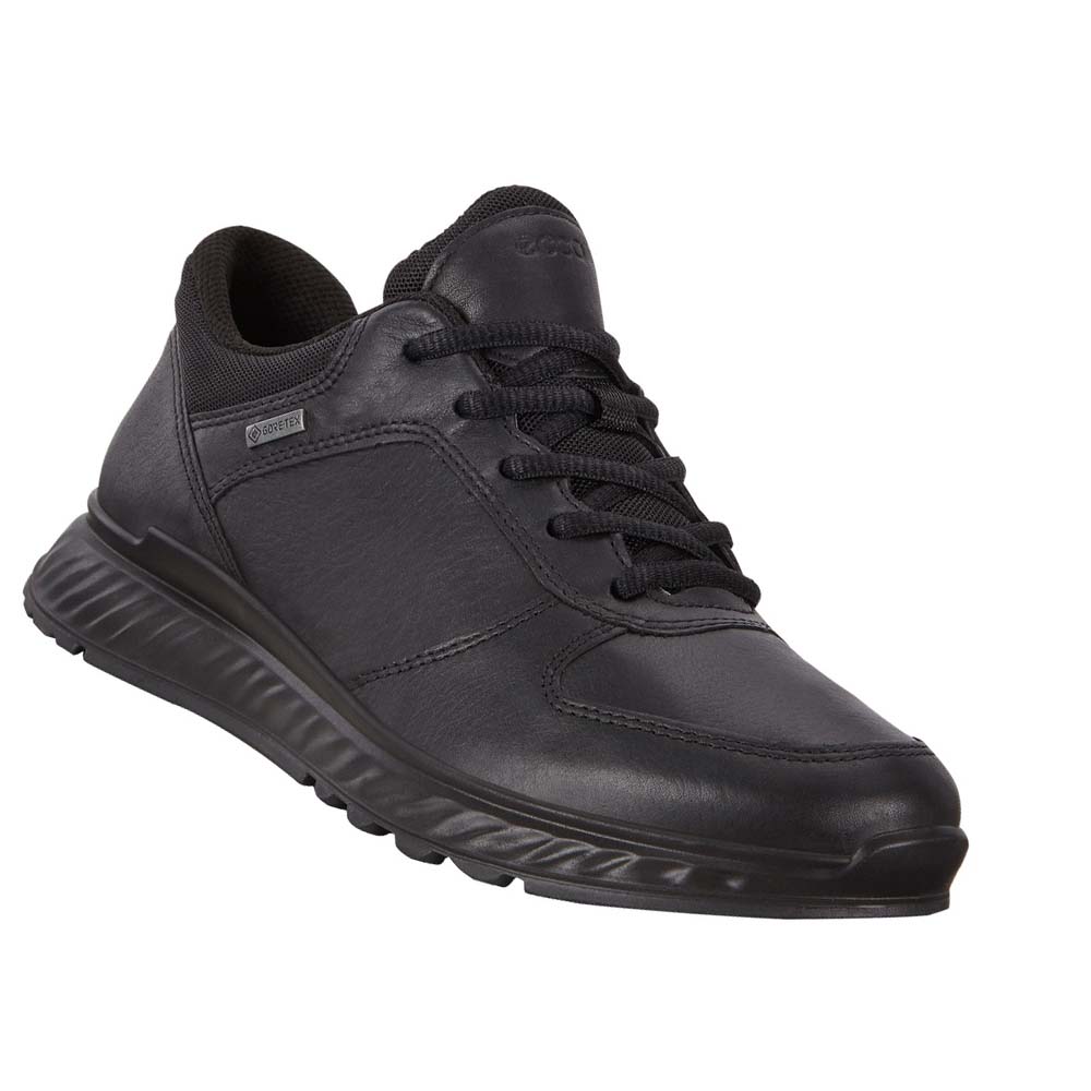 Női Ecco Exostride Low Gtx Tornacipő Fekete | HU 220QMA